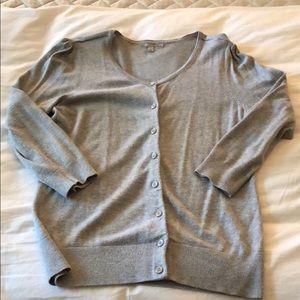 Nordstrom Halogen grey cardigan sweater